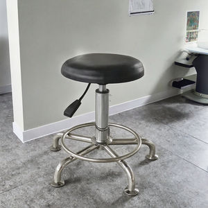 MN-SUS017 स्टेनलेस स्टील अस्पताल नर्सिंग सर्जन कुर्सी स्टूल ऊंचाई-लैब डॉक्टरों के लिए एडजस्टेबल - Product Image 3