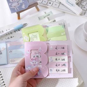 HengXin Kawaii <b>Sticky</b> <b>Note</b> Set Cute Stationery Multifunctional Memo Pad Index Stickers School Supplies - Product Image 4