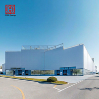 Entrepôt préfabriqué en structure légère en acier ZTSS avec services de soudage, découpe et pliage pour la fabrication de bâtiments métalliques à grande portée