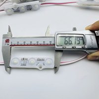 Modules LED SMD2835 DC12V 24V IP68 IP65 65*15mm 3LED 1.5w 3000K 10000K Blanc Module LED pour enseignes lumineuses commerciales