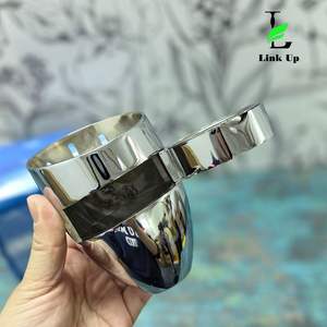 Tête de bol à shisha en acier inoxydable 2 en 1 Charbons en carbone Porte-charbons pour narguilé Tête de bol à narguilé pour café bar club - Product Image 1