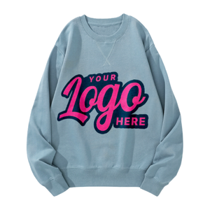 Sudadera de Alta Calidad 100% Algodón Felpa, Talla Grande, Ecológica, Antibolitas, Transpirable, con Logotipo Personalizado en la Parte Delantera - Product Image 1