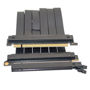 Adaptador elevador PCIE X16 3,0 de alta velocidad con puerto de extensión de tarjeta de Cable Flexible de 250mm Accesorio de computadora Producto en stock - Product Image 3