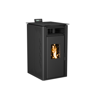 <span class=keywords><strong>Estufa</strong></span> de <span class=keywords><strong>pellets</strong></span> de acero para interiores independiente moderna PANSEE, diseño sin humo para chimenea con Control remoto para uso en sala de estar y cocina - Product Image 4