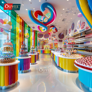 Nhà Máy Sản Xuất Kẹo Và Đồ Ăn Nhẹ Hiển Thị Kẹo Showcase Kẹo Hộp Dispenser Ngọt Hiển Thị Kệ Cho Snack - Product Image 2