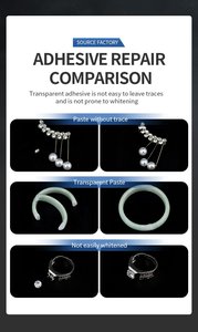 B7000 clair polyuréthane liquide adhésif solide diamant téléphone <span class=keywords><strong>écran</strong></span> couverture réparation colle bas bijoux point réparation pour - Product Image 4