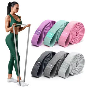 Bandas elásticas antideslizantes para fitness, bandas elásticas suaves portátiles para sentadillas, rizos de bíceps - Product Image 1