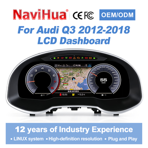 Panel de Tablero LCD para Automóvil Navihua de 12.3 Pulgadas, Velocímetro Multifuncional, Medidor de Cabina Virtual para Audi Q3 2012-2018 - Product Image 6