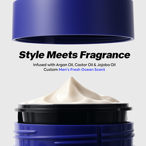 La crème capillaire NIZORICK ajoute du volume et de la texture à tenue moyenne et faible brillance Pomada Para El Cabello crème de cire capillaire pour hommes - Product Image 5