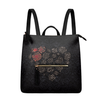 Vente en gros directe, personnalisation du design et des motifs que vous aimez, sac à dos en PU, élégant, pratique, matériaux imperméables