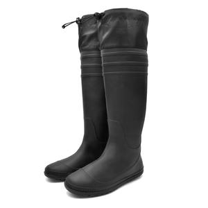 Bottes <span class=keywords><strong>de</strong></span> <span class=keywords><strong>pluie</strong></span> en PVC pour femmes YL-25440, haute qualité, respirantes, longues, imperméables, pour la pêche - Product Image 1