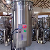 Blender industriel commercial pour fruits et légumes, blender haute vitesse avec moteur 18L45L60L80L100L, moulin à sauce tomate, lait de noix