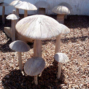 Esculturas de Jardín de Piedra Natural Hechas a Mano, Adornos Rústicos para Exteriores, Duraderos y Decorativos para el Jardín - Product Image 1