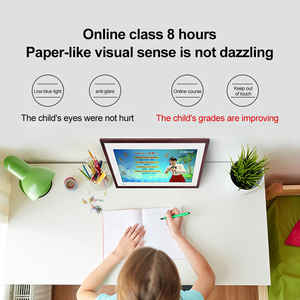 Cadre photo numérique en bois personnalisé de 10.1 pouces lecteur d'image électronique pour salle d'exposition écran mural de signalisation numérique - Product Image 4