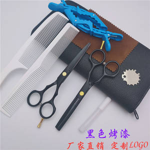 กรรไกรตัดผมอิโนะอุเอะ คากามิ J3-5.5 นิ้ว สแตนเลสสตีล สำหรับมืออาชีพ ด้ามจับขนาดกลาง กรรไกรซอยผม สำหรับทำผม - Product Image 5