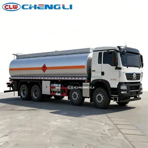 รถบรรทุกน้ำมันซิโนทรัค HOWO 8X4 30 ลูกบาศก์เมตร รถบรรทุกถังน้ำมันสำหรับงานหนัก เครื่องยนต์ดีเซลเบนซิน สำหรับขนส่งน้ำมันและเติมน้ำมัน - Product Image 6