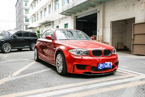 Kit de carrosserie large de voiture de prix usine pour 2007-2011 <span class=keywords><strong>Bmw</strong></span> série <span class=keywords><strong>1</strong></span> E82 E88 à 1M Style fibre de verre avant pare-chocs arrière jupes latérales ailes - Product Image 5