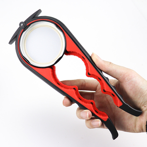 Abrebotellas de plástico multifunción 4 en 1, Kit de abridor de botellas con mango suave, abridor de botellas de cerveza con nombre personalizado para manos débiles - Product Image 3