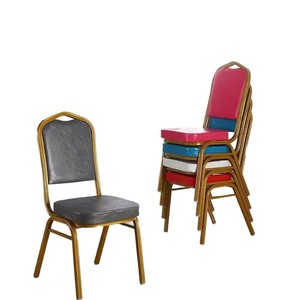 Hotel Chairs Stackable Metal E0 Grade Chinese Style For Conference Banquet Restaurant - Product Image 4