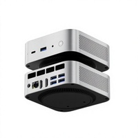 SOAYAN MQR5 Mini PC AMD Ryzen 3 5400U 16GB LPDDR4X Dual M.2 SSD 4K Triple Display WiFi 6 BT5.2 Komputer Desktop Mini Win11 Linux