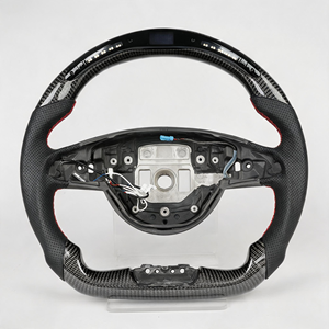 Volante Deportivo Original Dhsmt con Pantalla LED Inalámbrica, Fibra de Carbono, Agarre de 30 mm, 3 Radios, para Mercedes-Benz W205 C63 2015-2018 - Product Image 2