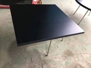Piano per Tavolo <span class=keywords><strong>da</strong></span> Ristorante in MDF Laminato Noce Moderno, Alta Qualità, Arredamento per Casa o Sala <span class=keywords><strong>da</strong></span> <span class=keywords><strong>Pranzo</strong></span> Hotel - Product Image 6