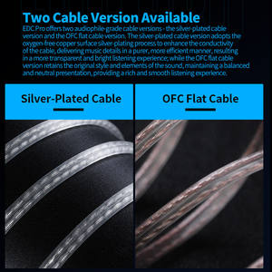 Écouteurs intra-auriculaires <span class=keywords><strong>KZ</strong></span> <span class=keywords><strong>AK6</strong></span> HiFi en plastique, dynamiques, basses profondes, pour le sport, les jeux et la musique, avec câble détachable de 120 cm - Product Image 5