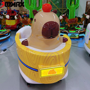 Manège à monnayeur pour enfants, modèle Capibala Bathtub, à double siège, à bascule, pour <span class=keywords><strong>2</strong></span> joueurs, équipement d'amusement commercial - Product Image 3