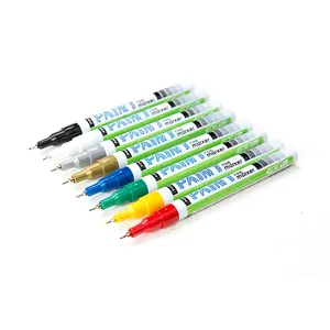 Gxin 20 Kleuren Vervagen Slip Extra Fijne Punt Verf Marker Pen Voor Diy Tekening