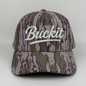 หมวกกอล์ฟกันน้ำแบบกำหนดเอง 5 แผง หมวกทรง Trucker ระบายอากาศ ปักโลโก้ ตัดด้วยเลเซอร์ มีรูร้อยเชือก ลายพราง หมวกเบสบอล - Product Image 5