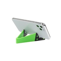 Support universel pliable en V pour téléphone portable et tablette, support de bureau triangulaire personnalisé en V pour vente en gros