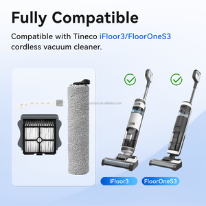 Kits de brosses et de filtres HEPA de remplacement compatibles avec les aspirateurs sans fil <span class=keywords><strong>Tineco</strong></span> IFloor 3 et Floor <span class=keywords><strong>One</strong></span> <span class=keywords><strong>S3</strong></span> - Product Image 2