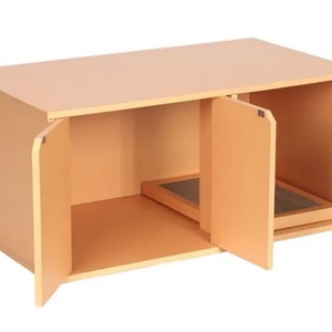 Maison pour petits animaux rectangulaire personnalisable, vente en gros, maison pour animaux de compagnie imperméable d'extérieur, fabrication artisanale, qualité chinoise, PP pour chats et chiens - Product Image 6