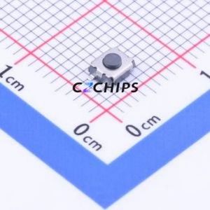 YTSA008A0182501B Tactile Switch SMD Switch Single Pole Single Throw Round Button 2.5N Vertical Mount - Product Image 1