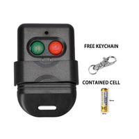 Télécommande sans fil multifonctionnelle universelle à 4 boutons, code roulant/apprentissage, 315 MHz/433 MHz, pour porte de garage, porte de sécurité