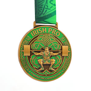 เหรียญโลหะพิมพ์ลายสำหรับการแข่งขันกีฬา15ปีเหรียญฟิตเนสเพาะกาย3D ออกแบบได้ตามที่ต้องการ - Product Image 2