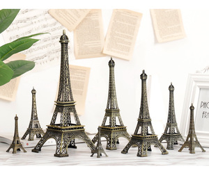 Torre Eiffel de Metal en Oferta, Diferentes Tamaños, Pares de Modelos de la Torre Eiffel, Adornos para Decoración del Hogar, Regalo Creativo de Recuerdo - Product Image 4