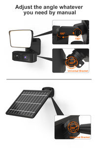 Caméra solaire extérieure étanche <span class=keywords><strong>WIFI</strong></span>/4G avec audio bidirectionnel, prix réduit, vente chaude d'usine - Product Image 4