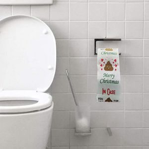 <span class=keywords><strong>Papel</strong></span> Higiénico Navideño Divertido con Estampado, 3 Capas, 25 Metros, Pulpa de Madera Virgen, Rollo Estándar, Decoración Festiva para Baño, Suave - Product Image 2