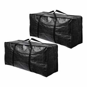 PP Woven Packaging Bags Durable Moving Bags With Handles <b>Storage</b> Packing Bags - Product Image 2
