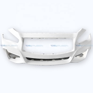 กันชนหน้า Q50 สำหรับ Infiniti Q50 V37 ปี 2014-2022 รุ่น Skyline Aimg Style ทำจากไฟเบอร์กลาส พร้อมลิ้นกันชน/ไฟตัดหมอก - Product Image 3