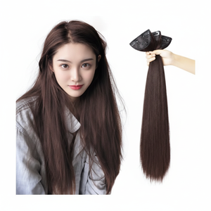 Set 3P strega di mia sorella con parrucchino da strega in parte ricca di 60cm (marrone rosso) per costumi Cosplay - Product Image 1