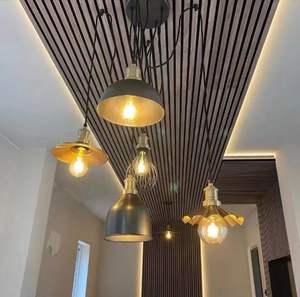 Akuslat Panneaux de bois acoustique avec logo personnalisé Fabricant Panneaux acoustiques Akupanel Panneaux muraux à lattes <span class=keywords><strong>MDF</strong></span> pour la maison et le bureau - Product Image 2