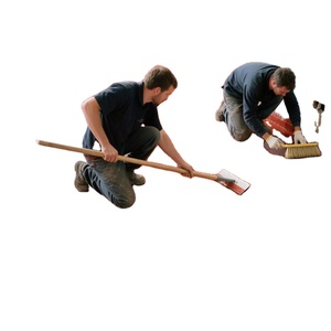 Kintop 100% Solid Self-Leveling Epoxy Floor Coating Easy Application Garage Warehouse Offices-for Spray <b>Roller</b> Architectural - Product Image 1