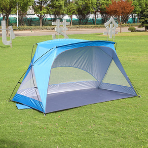 Grande tente de <span class=keywords><strong>plage</strong></span> extérieure en tissu Oxford, fibre de verre, légère, protection UV, imperméable, conception monocouche pour un montage facile - Product Image 6