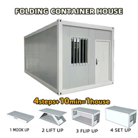 Casa Contenedor Modular Plegable de Alta Calidad para Alojamiento de Personal Corporativo y Vivienda Temporal en Campus
