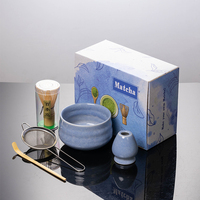 Ensemble de bols à matcha en céramique écologique de qualité alimentaire, design de la dynastie Song, outil à thé, boîte cadeau, logo personnalisé, emballage sûr
