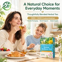 Thé Herbal en Gros pour l'Acné Hormonale : Peau Claire et Éclatante, Régule les Hormones, Thé de Soin pour la Santé Féminine OEM