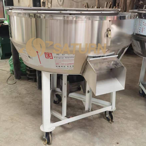 เครื่องผสมอาหารสัตว์อัตโนมัติ สแตนเลสใหม่ สำหรับผสมผงแห้ง ความจุ 100-500 ลิตร - Product Image 4