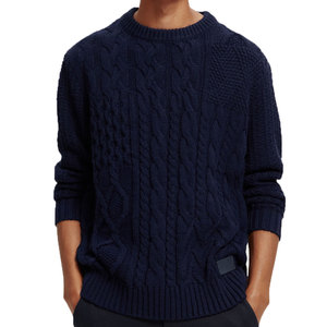 Pulls en tricot pour hommes, best-sellers, vente en gros, logo personnalisé, légers, de haute qualité, manches longues, couleur unie - Product Image 1